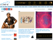 Tablet Screenshot of culture-se.com.br